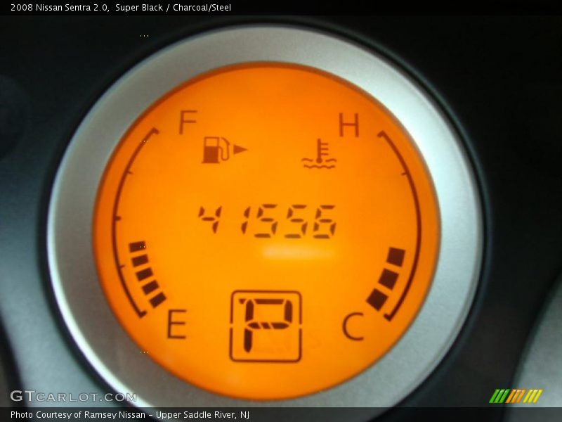Super Black / Charcoal/Steel 2008 Nissan Sentra 2.0