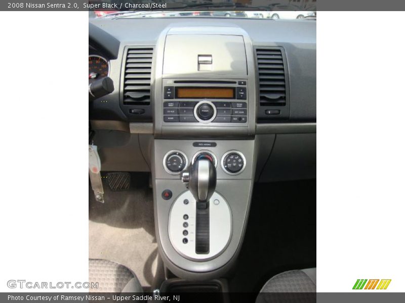 Super Black / Charcoal/Steel 2008 Nissan Sentra 2.0