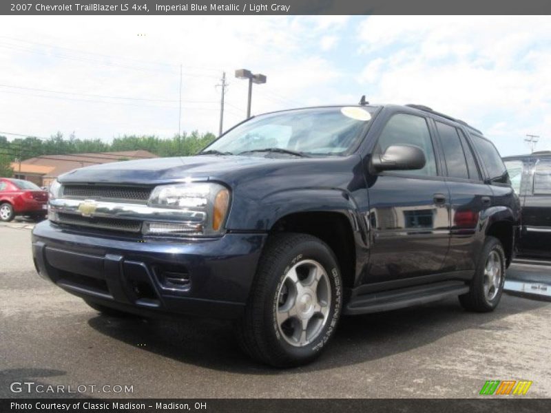 Imperial Blue Metallic / Light Gray 2007 Chevrolet TrailBlazer LS 4x4