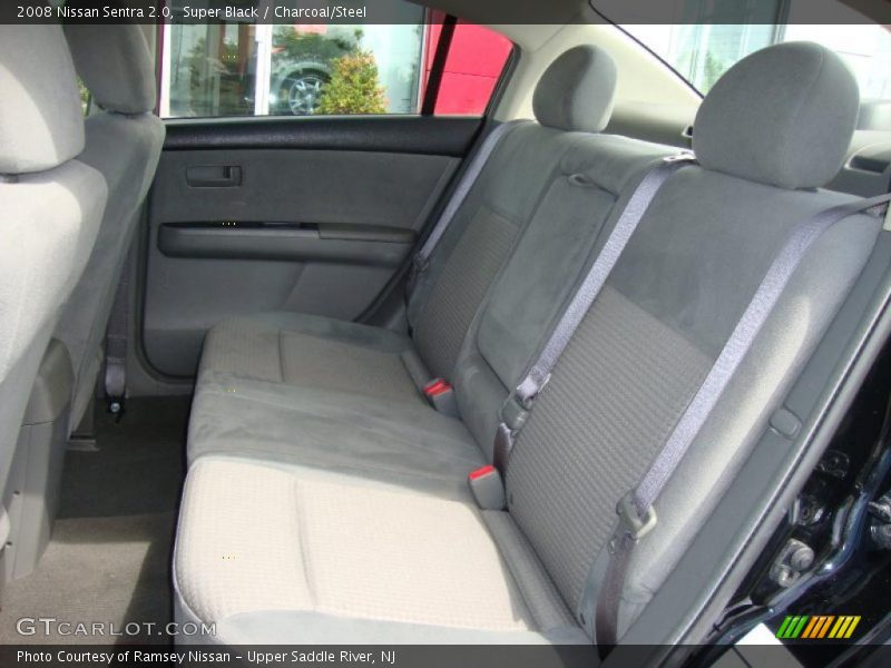 Super Black / Charcoal/Steel 2008 Nissan Sentra 2.0