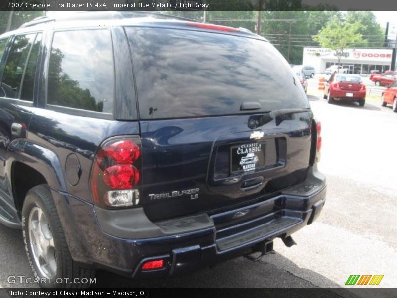 Imperial Blue Metallic / Light Gray 2007 Chevrolet TrailBlazer LS 4x4