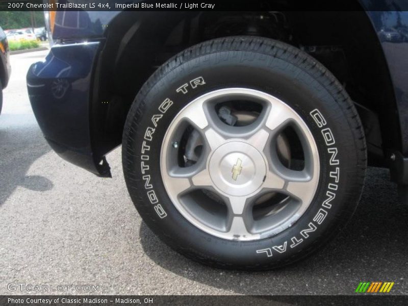 Imperial Blue Metallic / Light Gray 2007 Chevrolet TrailBlazer LS 4x4