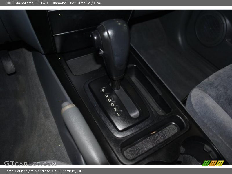 Diamond Silver Metallic / Gray 2003 Kia Sorento LX 4WD