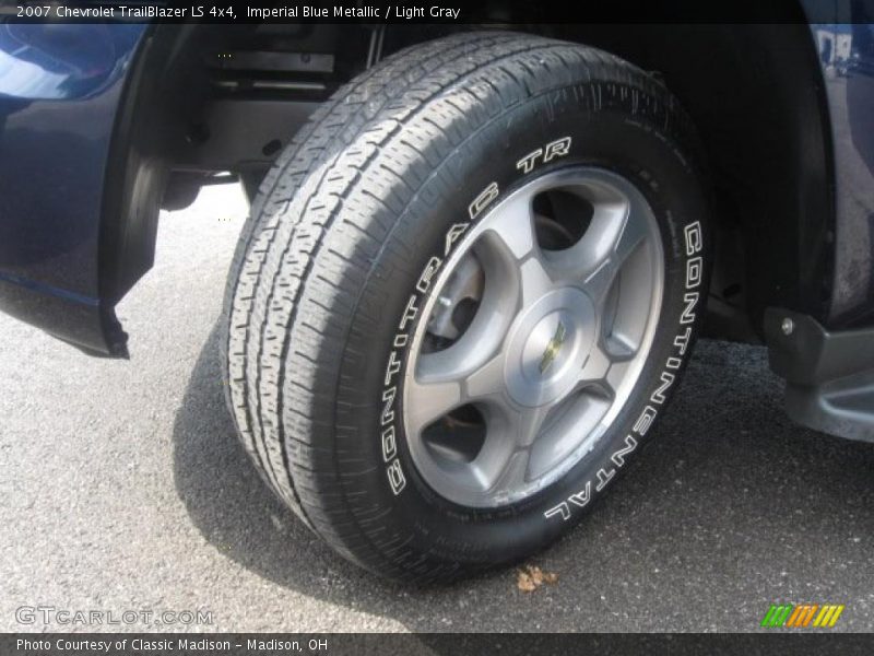 Imperial Blue Metallic / Light Gray 2007 Chevrolet TrailBlazer LS 4x4