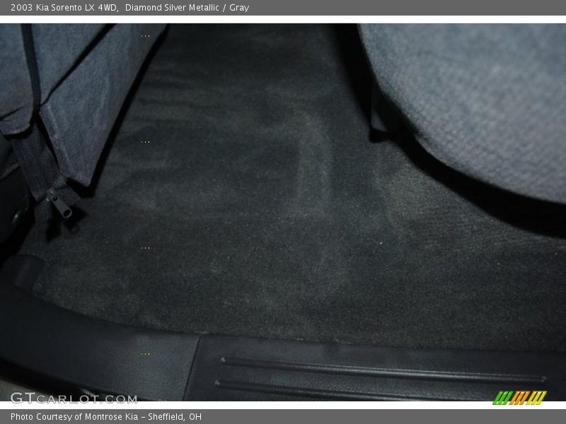 Diamond Silver Metallic / Gray 2003 Kia Sorento LX 4WD