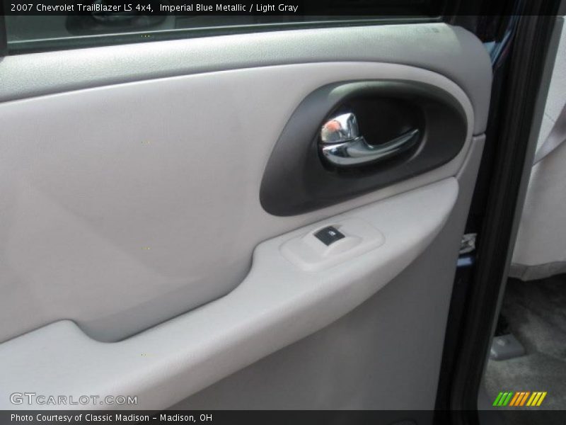 Imperial Blue Metallic / Light Gray 2007 Chevrolet TrailBlazer LS 4x4