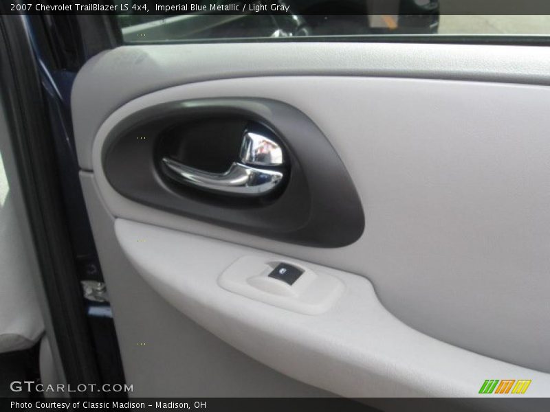 Imperial Blue Metallic / Light Gray 2007 Chevrolet TrailBlazer LS 4x4