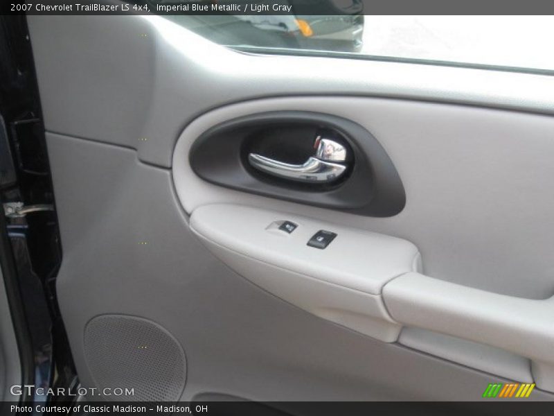 Imperial Blue Metallic / Light Gray 2007 Chevrolet TrailBlazer LS 4x4