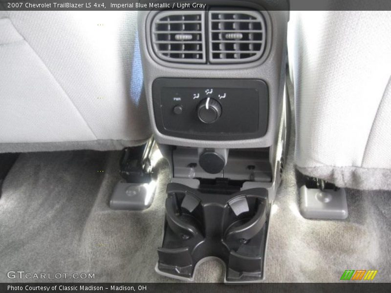 Imperial Blue Metallic / Light Gray 2007 Chevrolet TrailBlazer LS 4x4