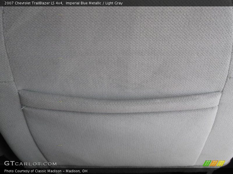 Imperial Blue Metallic / Light Gray 2007 Chevrolet TrailBlazer LS 4x4