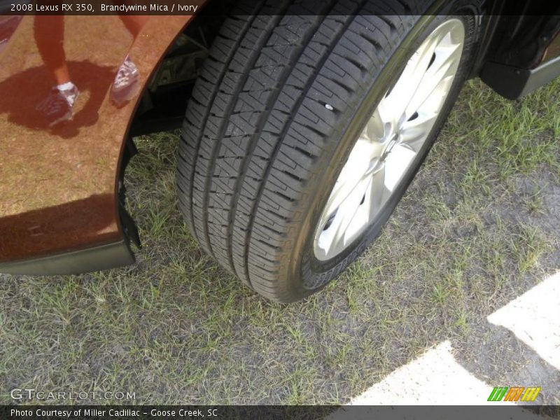 Brandywine Mica / Ivory 2008 Lexus RX 350