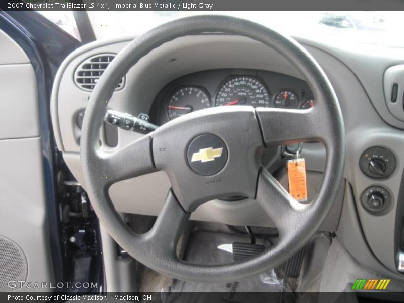 Imperial Blue Metallic / Light Gray 2007 Chevrolet TrailBlazer LS 4x4