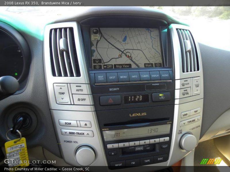 Brandywine Mica / Ivory 2008 Lexus RX 350