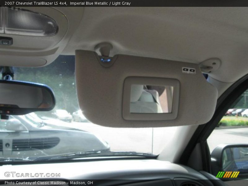Imperial Blue Metallic / Light Gray 2007 Chevrolet TrailBlazer LS 4x4