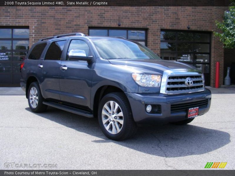 Slate Metallic / Graphite 2008 Toyota Sequoia Limited 4WD