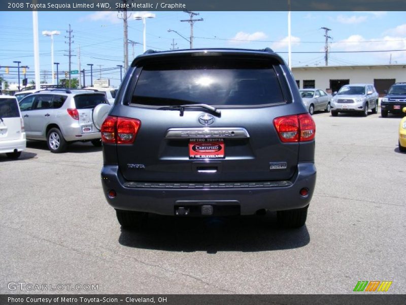 Slate Metallic / Graphite 2008 Toyota Sequoia Limited 4WD