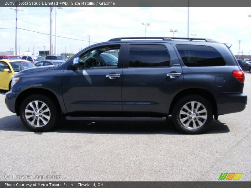 Slate Metallic / Graphite 2008 Toyota Sequoia Limited 4WD