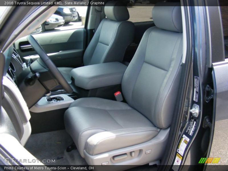 Slate Metallic / Graphite 2008 Toyota Sequoia Limited 4WD