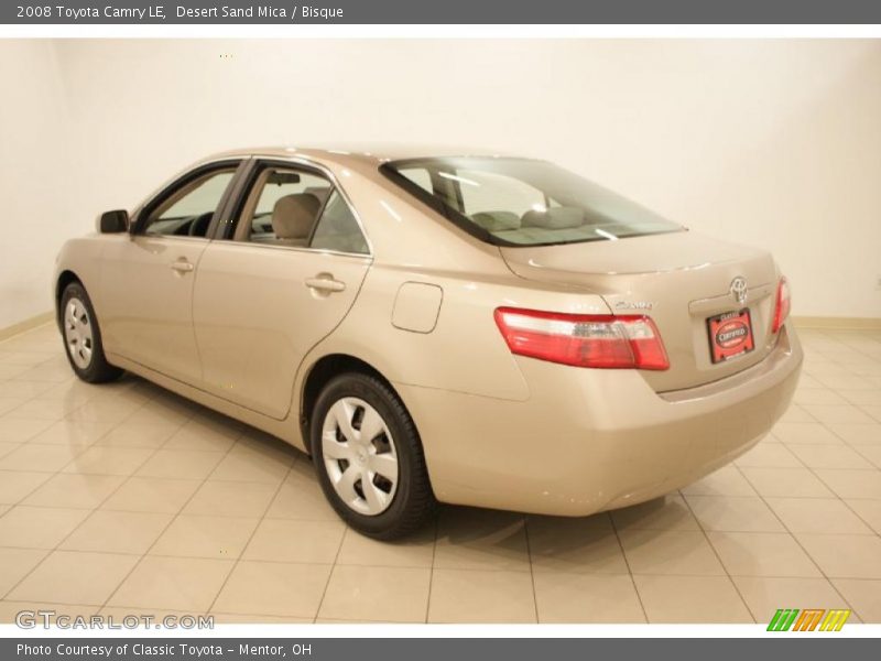 Desert Sand Mica / Bisque 2008 Toyota Camry LE