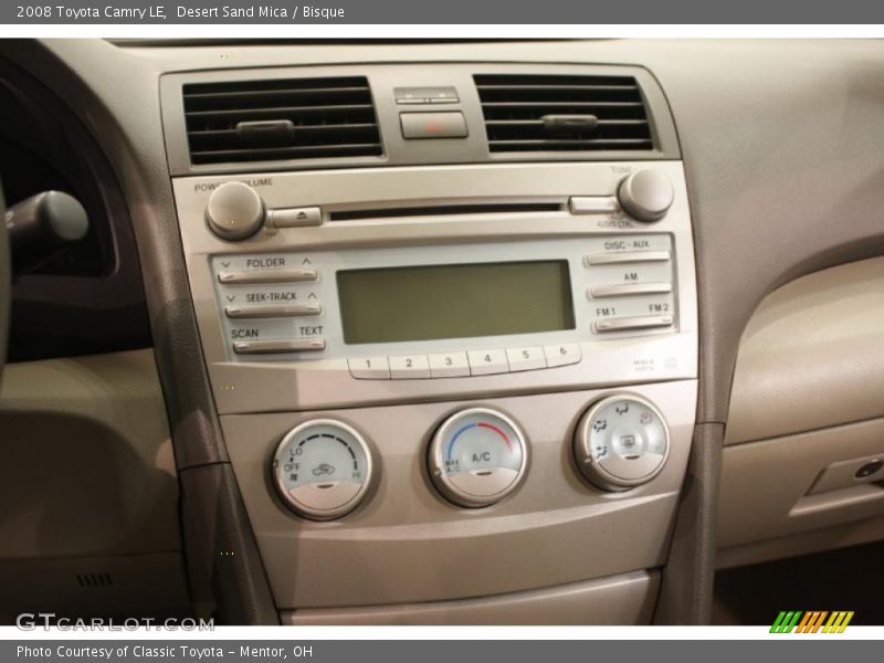 Desert Sand Mica / Bisque 2008 Toyota Camry LE
