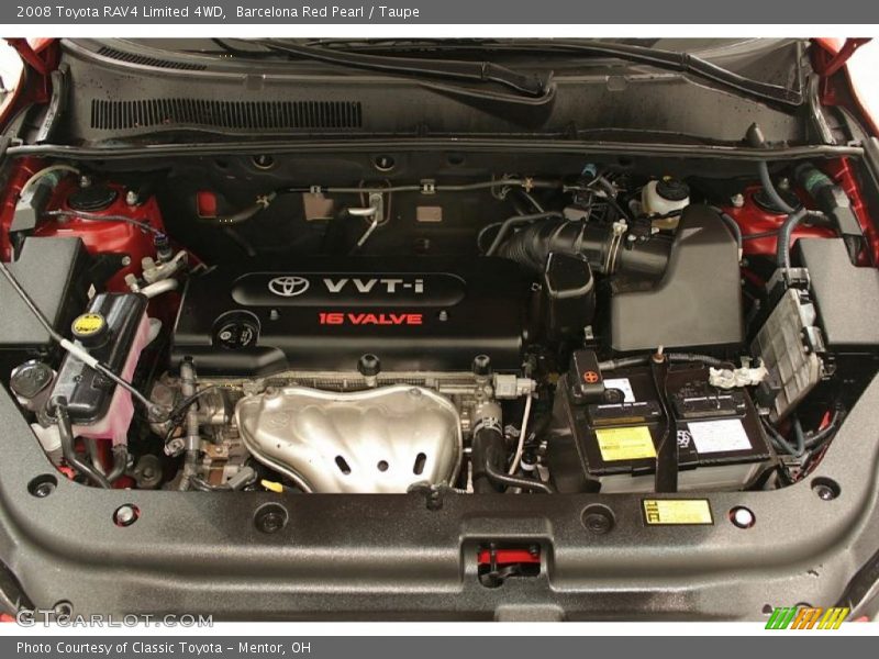 Barcelona Red Pearl / Taupe 2008 Toyota RAV4 Limited 4WD