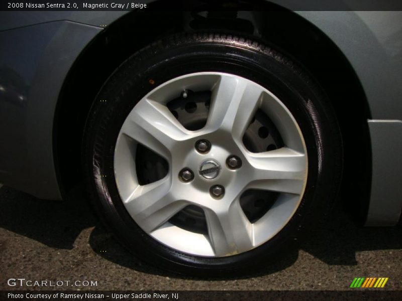 Magnetic Gray / Beige 2008 Nissan Sentra 2.0