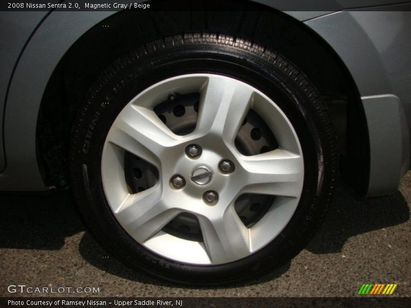 Magnetic Gray / Beige 2008 Nissan Sentra 2.0