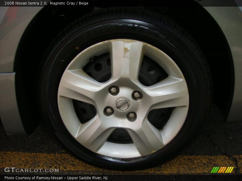 Magnetic Gray / Beige 2008 Nissan Sentra 2.0