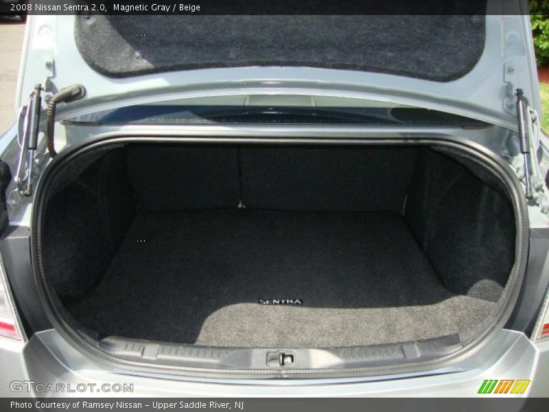 Magnetic Gray / Beige 2008 Nissan Sentra 2.0