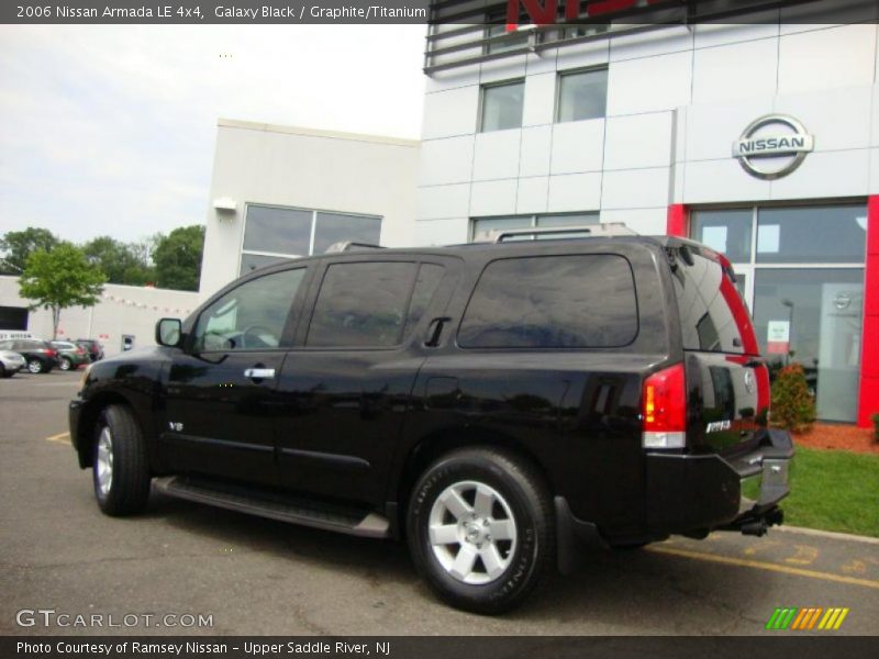 Galaxy Black / Graphite/Titanium 2006 Nissan Armada LE 4x4