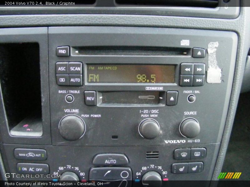Black / Graphite 2004 Volvo V70 2.4