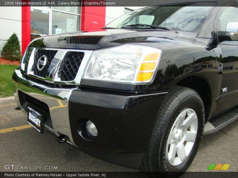 Galaxy Black / Graphite/Titanium 2006 Nissan Armada LE 4x4