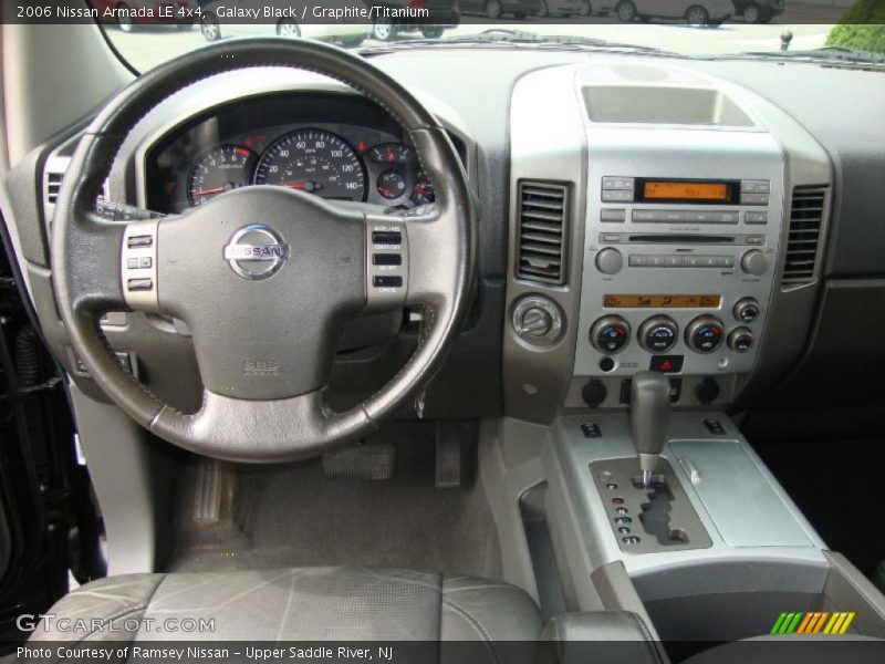 Galaxy Black / Graphite/Titanium 2006 Nissan Armada LE 4x4