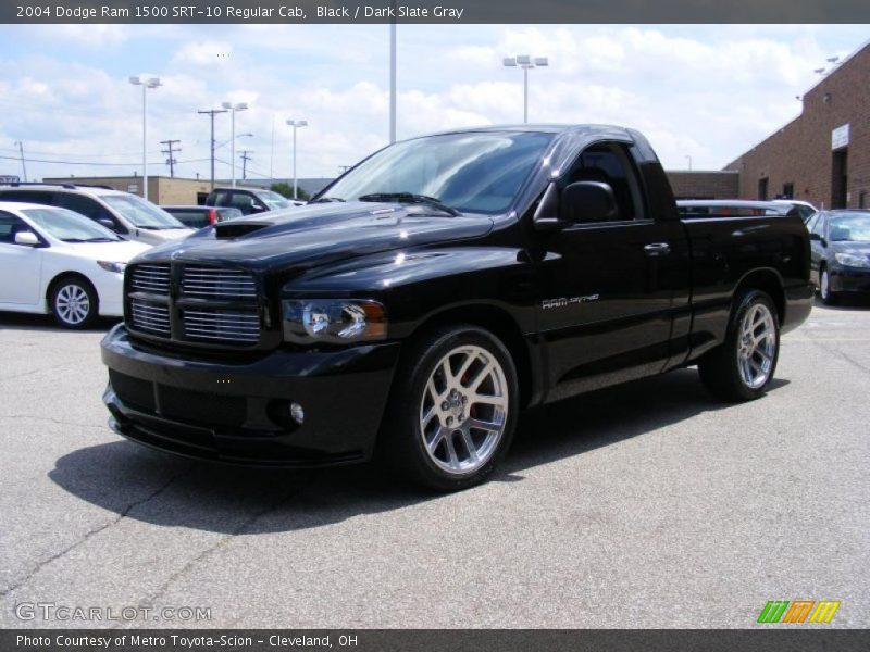 Black / Dark Slate Gray 2004 Dodge Ram 1500 SRT-10 Regular Cab