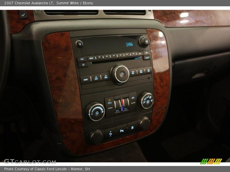 Summit White / Ebony 2007 Chevrolet Avalanche LT