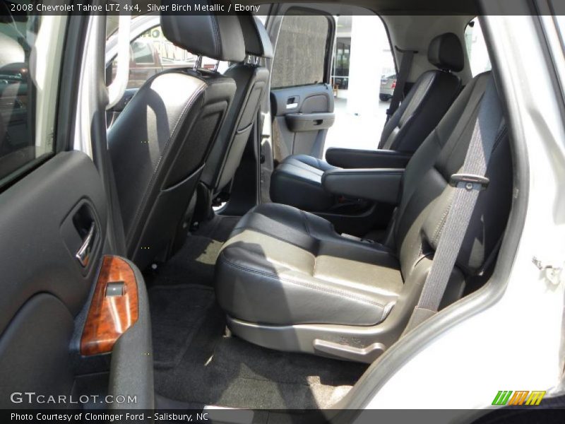 Silver Birch Metallic / Ebony 2008 Chevrolet Tahoe LTZ 4x4
