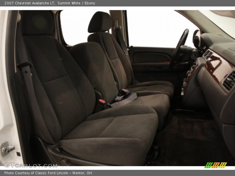 Summit White / Ebony 2007 Chevrolet Avalanche LT