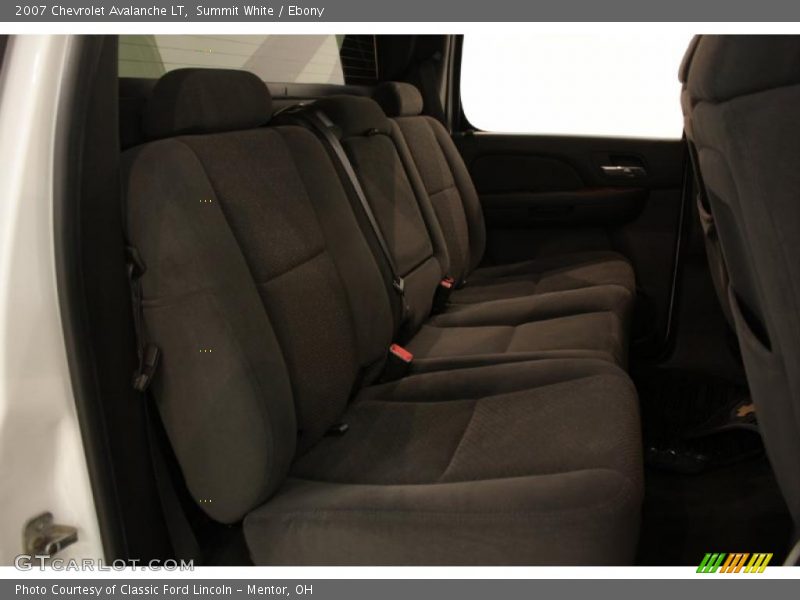 Summit White / Ebony 2007 Chevrolet Avalanche LT
