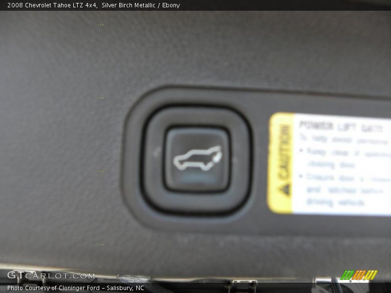 Silver Birch Metallic / Ebony 2008 Chevrolet Tahoe LTZ 4x4