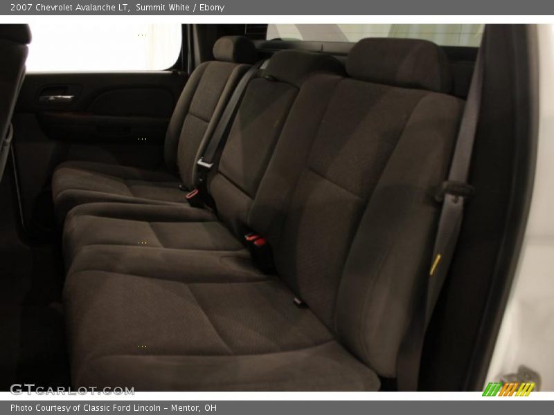 Summit White / Ebony 2007 Chevrolet Avalanche LT
