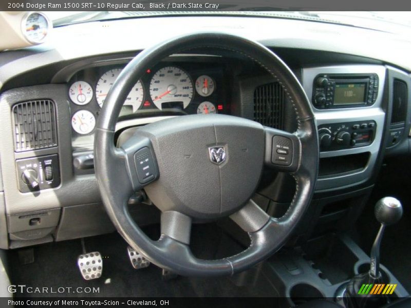 Black / Dark Slate Gray 2004 Dodge Ram 1500 SRT-10 Regular Cab