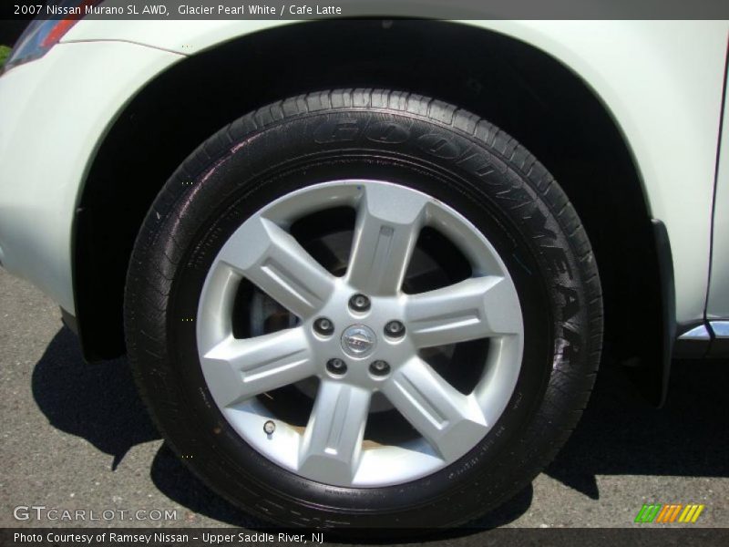 Glacier Pearl White / Cafe Latte 2007 Nissan Murano SL AWD