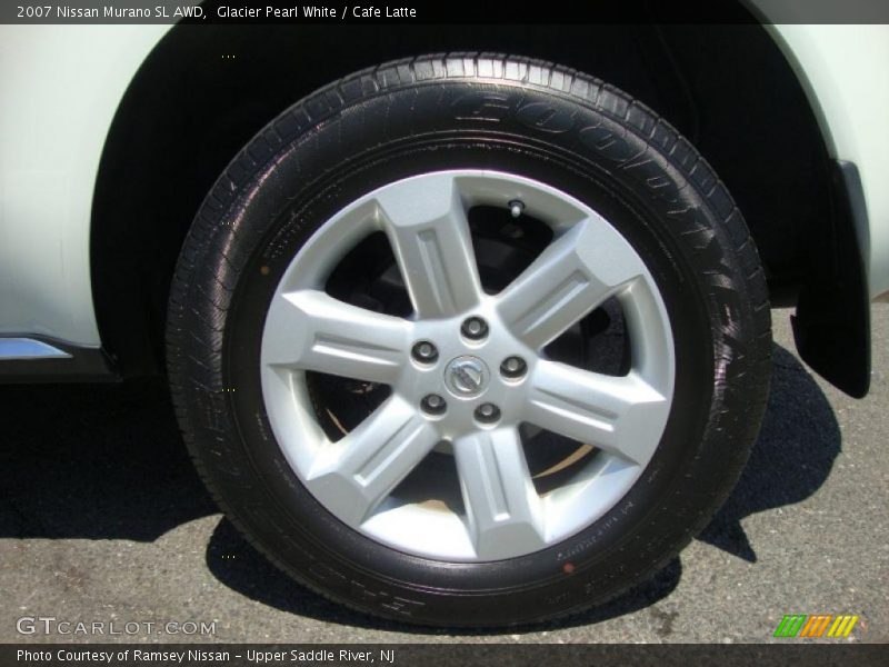 Glacier Pearl White / Cafe Latte 2007 Nissan Murano SL AWD