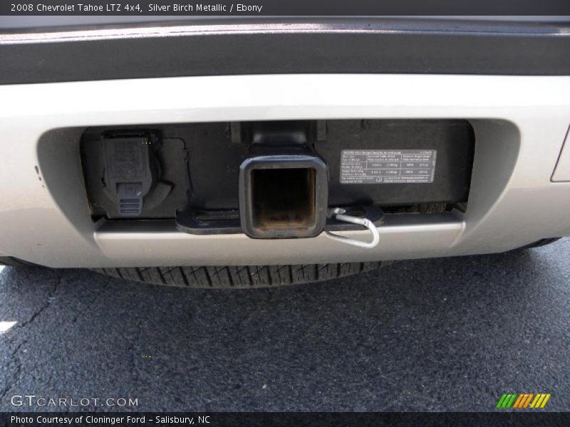 Silver Birch Metallic / Ebony 2008 Chevrolet Tahoe LTZ 4x4