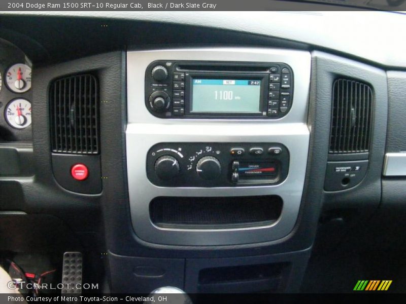 Black / Dark Slate Gray 2004 Dodge Ram 1500 SRT-10 Regular Cab