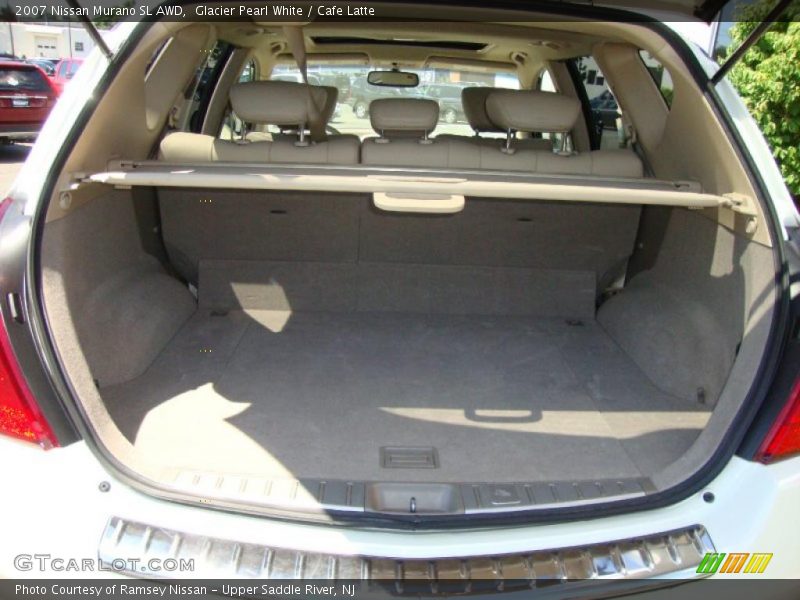 Glacier Pearl White / Cafe Latte 2007 Nissan Murano SL AWD