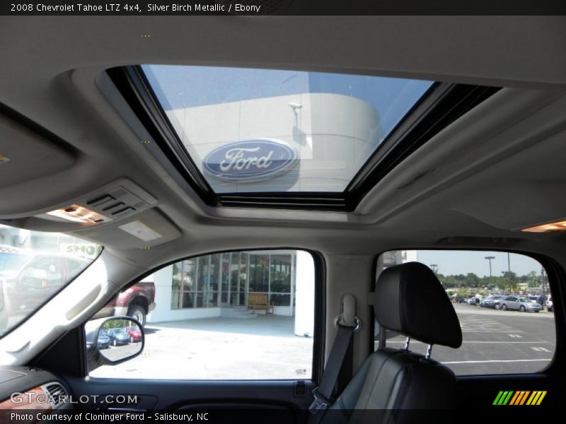 Silver Birch Metallic / Ebony 2008 Chevrolet Tahoe LTZ 4x4
