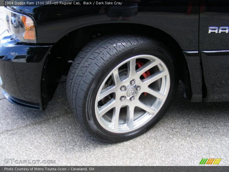Black / Dark Slate Gray 2004 Dodge Ram 1500 SRT-10 Regular Cab