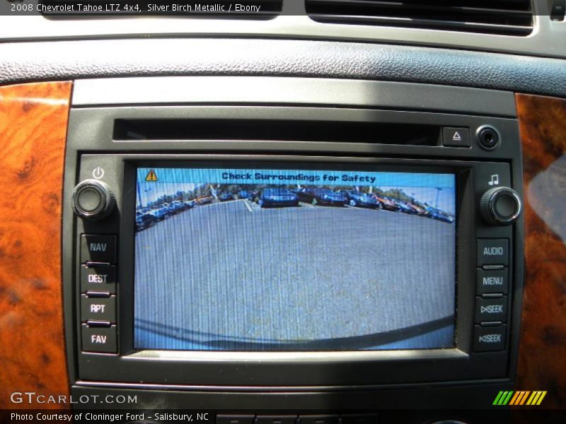 Silver Birch Metallic / Ebony 2008 Chevrolet Tahoe LTZ 4x4