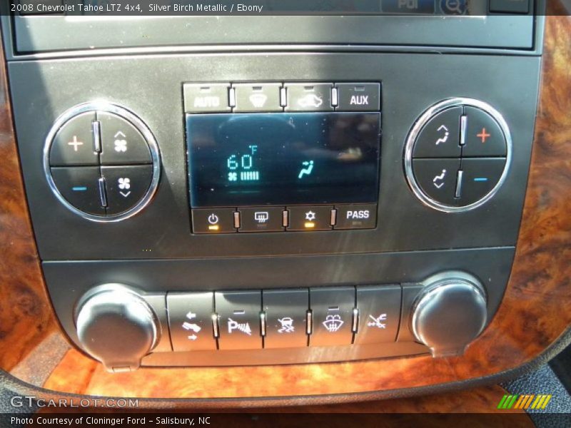 Silver Birch Metallic / Ebony 2008 Chevrolet Tahoe LTZ 4x4